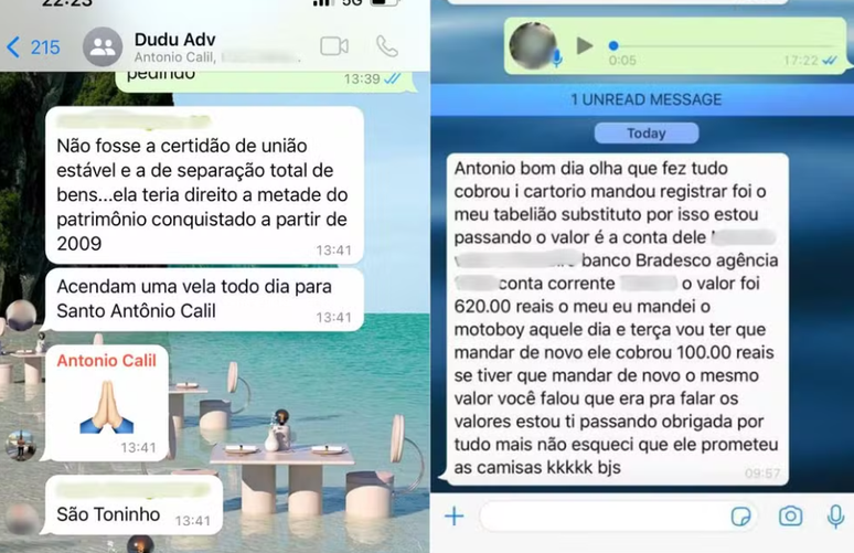 Prints mostram suposto esquema