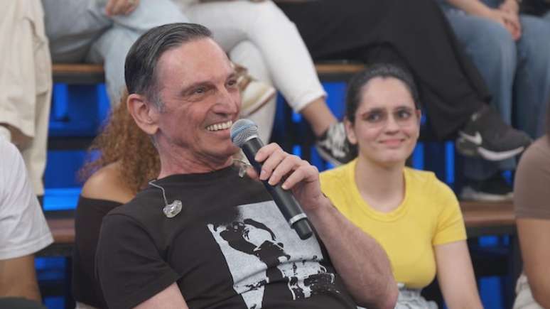 Paulo Miklos no 'Altas Horas'