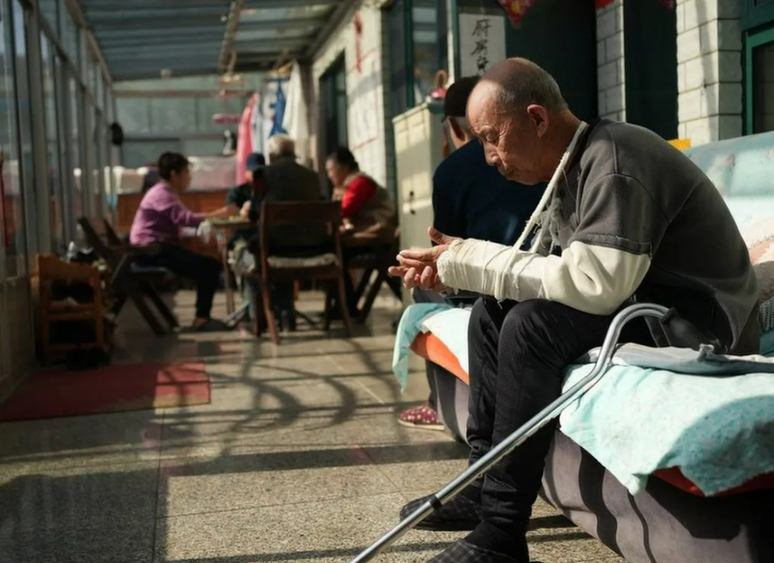 The conditions of Tang's clients, poor and often without pensions, contrast sharply with those of Sunshine Care Home's clients