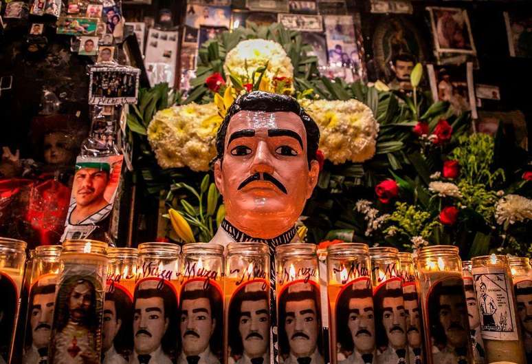 Jesús Malverde é conhecido no México como o 'patrono dos narcotraficantes'