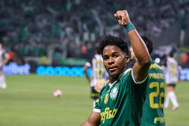 Endrick foi o grande destaque do Palmeiras