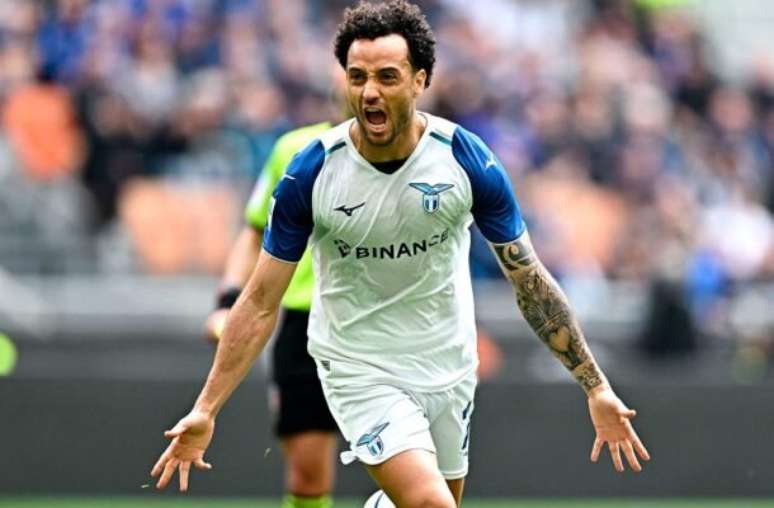 GABRIEL BOUYS/AFP via Getty Images - Legenda: Felipe-Anderson-Lazio2