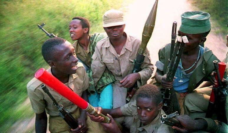Rwandan Patriotic Front (RPF) fighters in 1993 Rwandan Patriotic Front (RPF) fighters in 1993