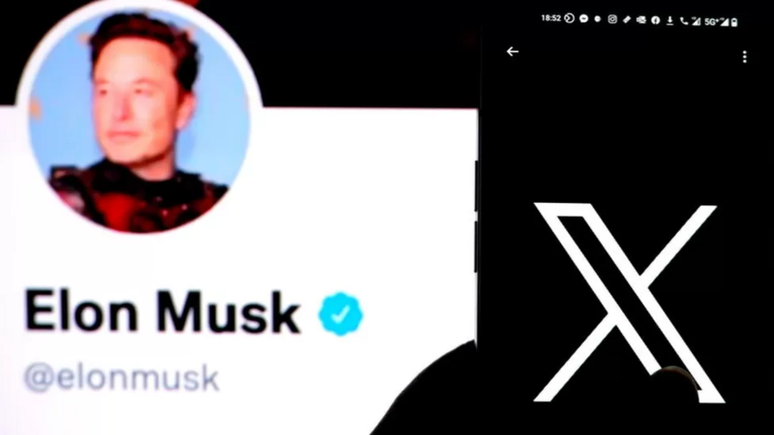 Elon Musk comprou o X em outubro de 2022 e coleciona polêmicas, uma delas foi a mudança no nome da rede social