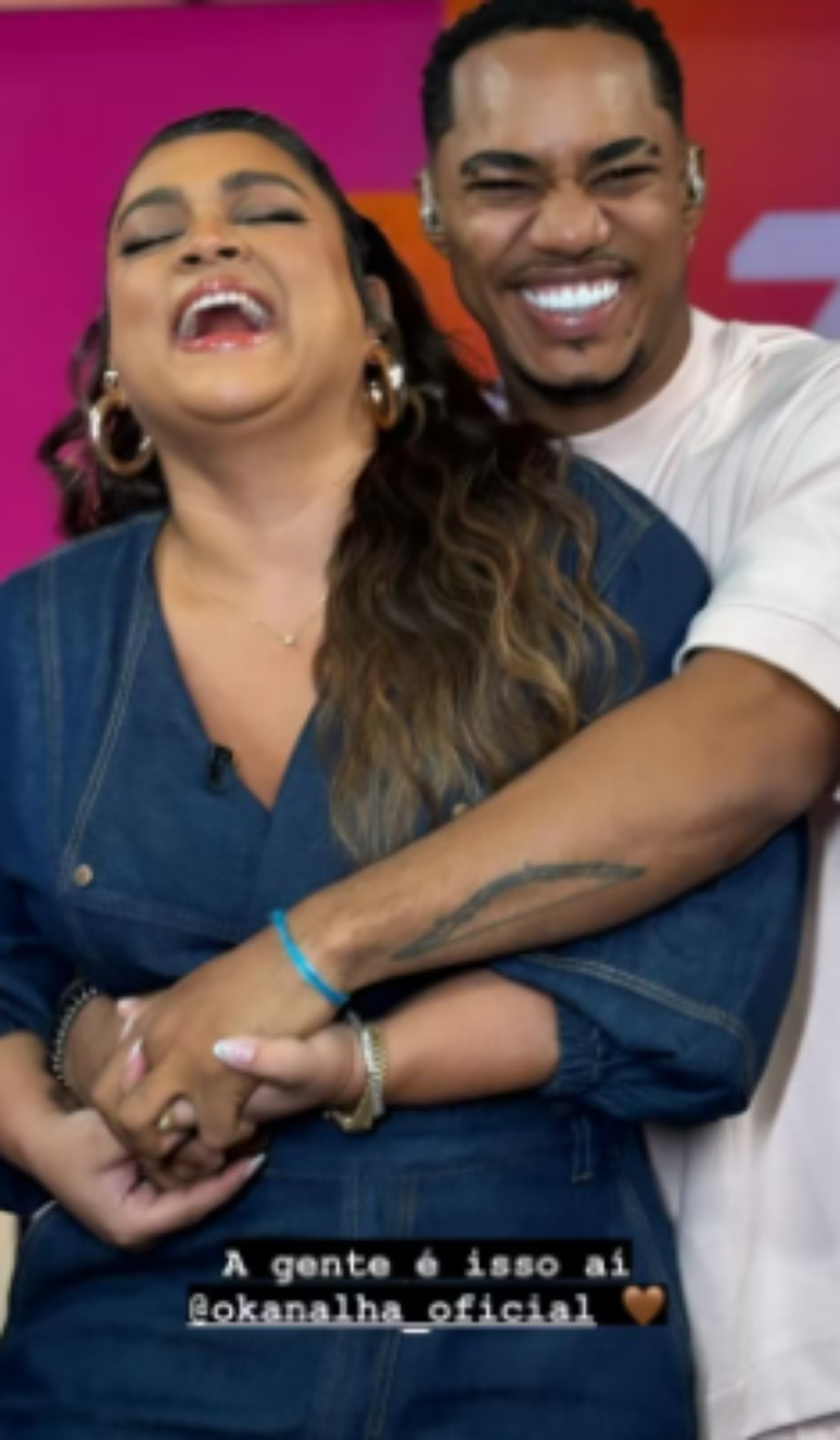 Preta Gil and Danrlei Orrico
