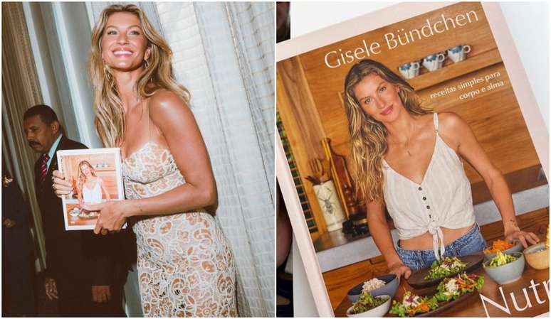 Gisele Bündchen ensina 100 receitas em novo livro