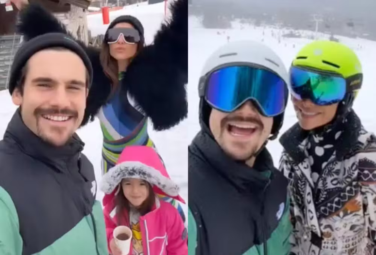 Nicolas Prattes, Sabrina Sato e Zoe (Reprodução/Instagram)