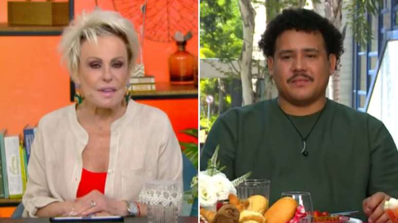 Ana Maria Braga e Lucas Buda do 'BBB 24'