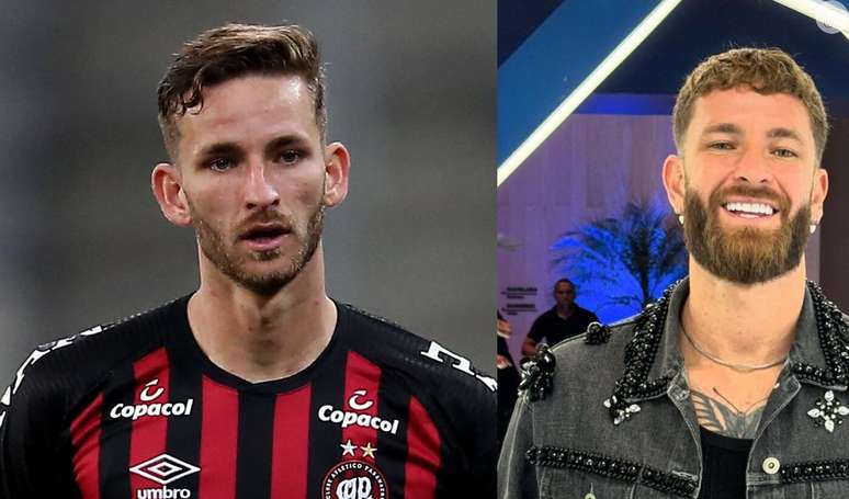 Antes e depois de Léo Pereira: jogador mudou muito nos últimos anos.
