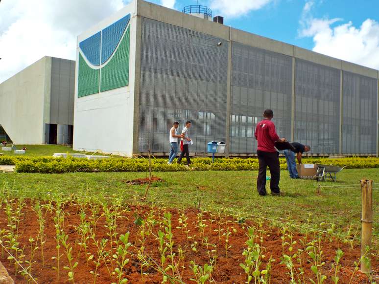 Campus universitário da UnB em Brasília.