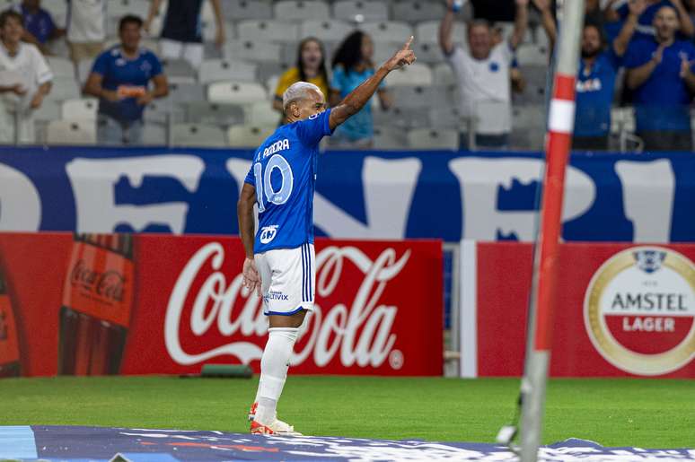 Matheus Pereira, destaque do Cruzeiro 