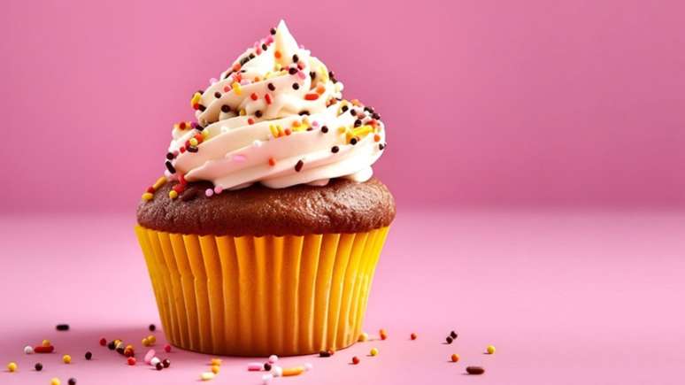 Cupcake de café com chantilly – Foto: Shutterstock