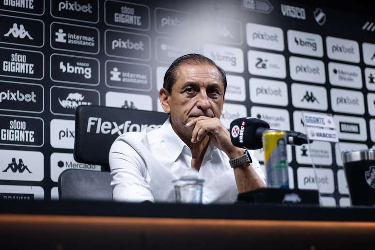 Ramón Díaz em coletiva pós jogo Leandro Amorim/Vasco