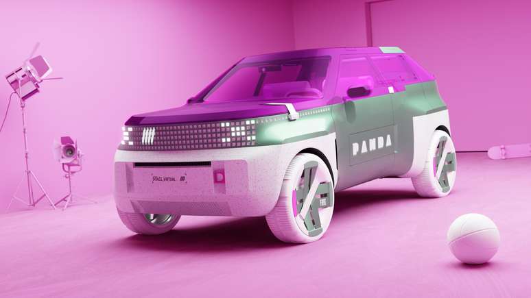 Fiat Panda Concept: assim pode ser um futuro Fiat Uno elétrico