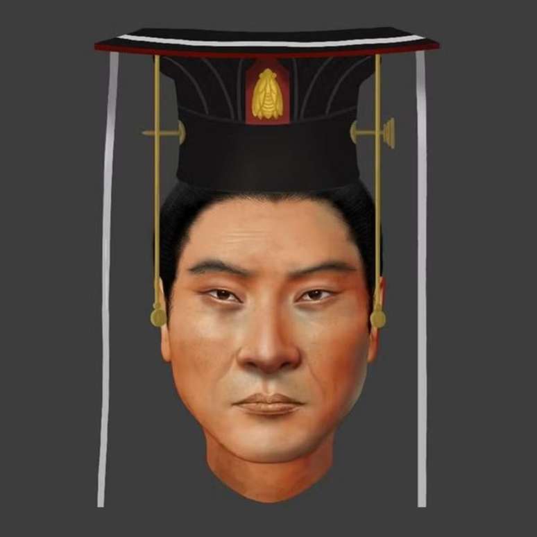 Restos de DNA antigo revelam como era o rosto de imperador chinês, que governou há 1,5 mil anos (Imagem: Pianpian Wei/CC BY-SA)