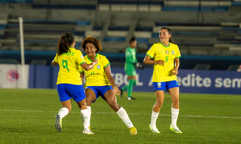 Brazil is first in the South American Under 20 Women’s Championship