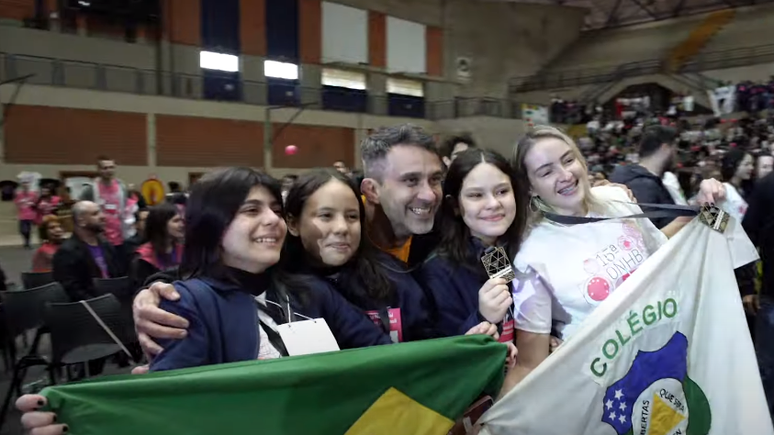 Equipe da 15ª Olimpíada Nacional de História do Brasil/Crédito da