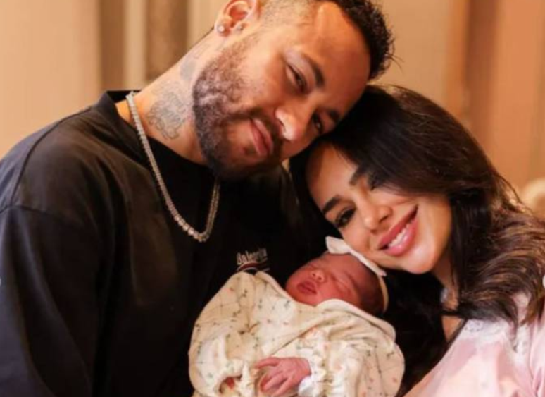 Neymar e Bruna Biancardie são pais de Mavie