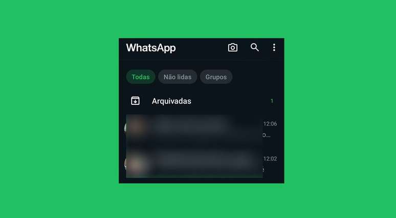 WhatsApp ganha novos filtros de conversa (Imagem: Captura de tela/Douglas Ciriaco/Canaltech)