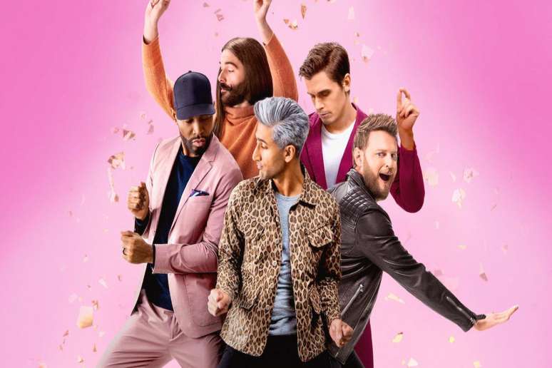 “Queer Eye” é um reality show de transformação que ajuda a recuperar a autoestima de pessoas 