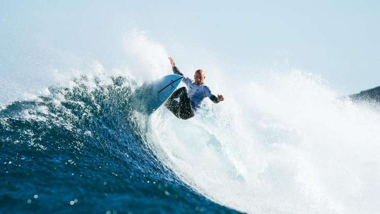 Kelly Slater disputou sua última temporada na WSL. 