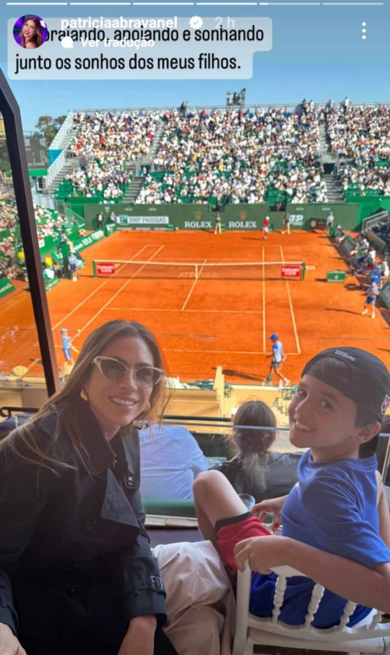 Just like his father?  Patricia Abravanel’s heir impresses with its size and appearance