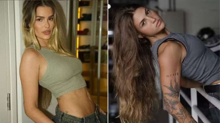 Yasmin brunet e Mia Carvalho