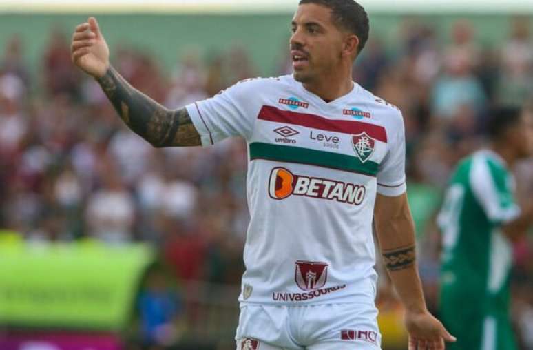 - Fotos: Lucas Merçon/FFC - Legenda: Terans ainda busca seu espaço com a camisa do Fluminense