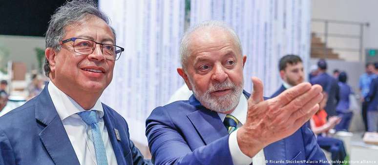Petro e Lula buscam colocar seus países na vanguarda da preservação ambiental