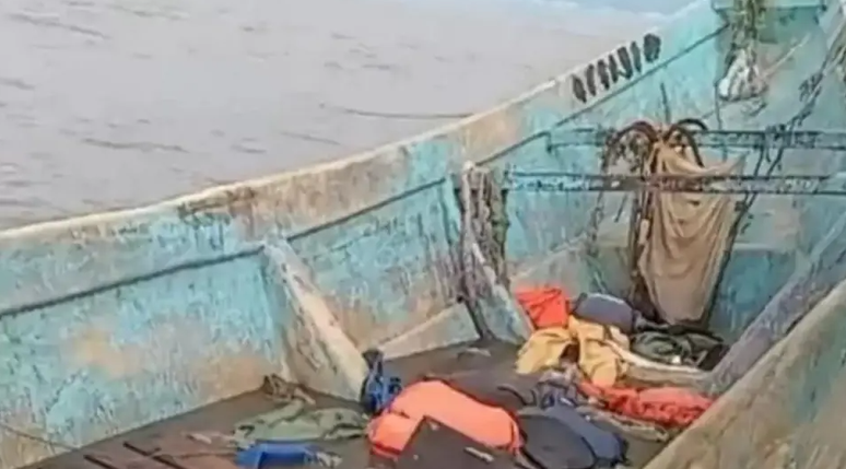 Embarcação foi encontrada à deriva por pescadores no Pará