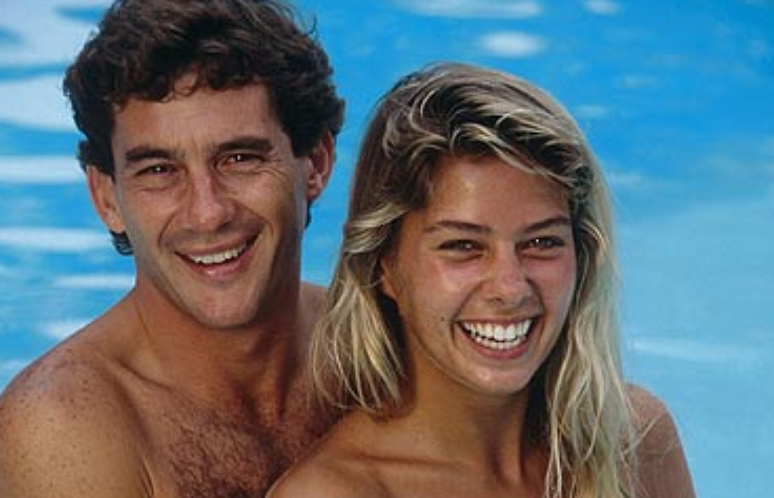 Ayrton Senna and Adriane Galisteu were lovers when the driver died