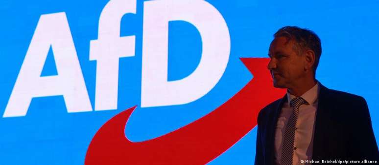 AfD começou com um partido liberal de tendência eurocética, mas logo foi tomado por ultradireitistas como Björn Höcke