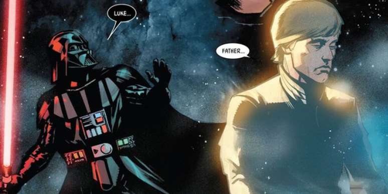  Novo momento muda a maneira de vermo as cenas finais de O Retorno de Jedi (Imagem: Reprodução/Marvel Comics)