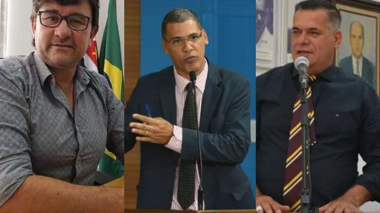 Foram presos os vereadores Luizão Arquiteto (MDB), Ricardo Queixão (Podemos) e Flávio Batista de Souza (Podemos)