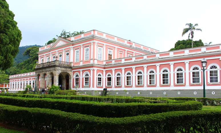 Fachada do Museu Imperial, em Petrópolis