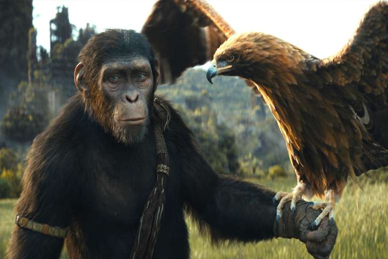 “Planeta dos Macacos: O Reinado” mostra um mundo no qual macacos evoluídos e humanos lutam pela sobrevivência e liberdade 