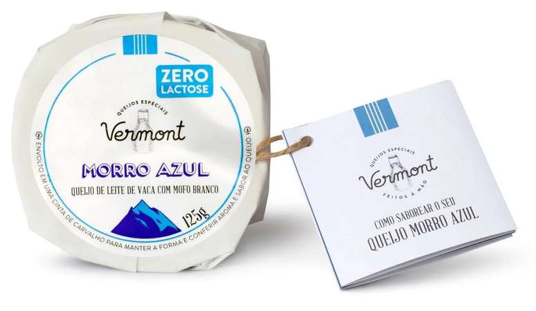 O Morro Azul é um queijo muito suave e muito cremoso e livre de lactose