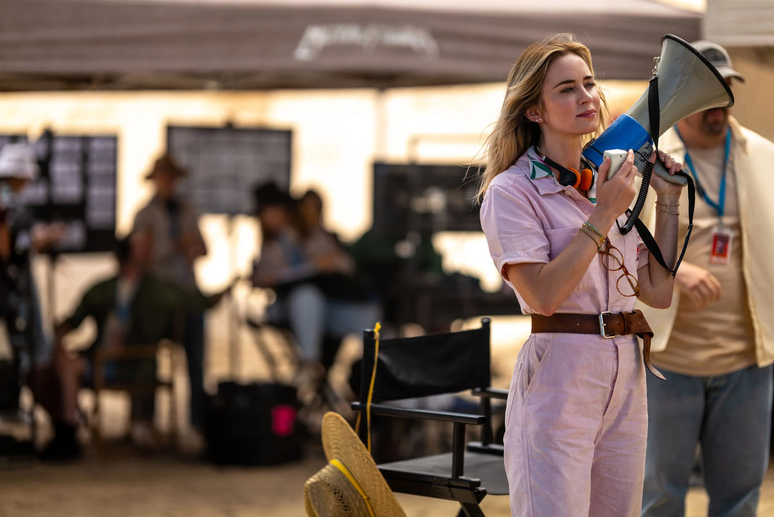 Emily Blunt em O Dubl&ecirc;.