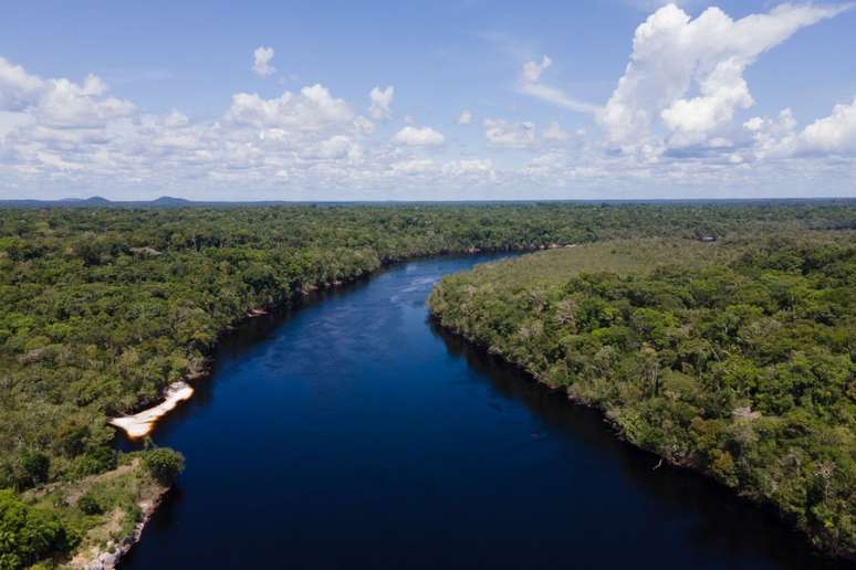 As &aacute;guas misteriosas do Rio Negro espelham a beleza da Amaz&ocirc;nia 