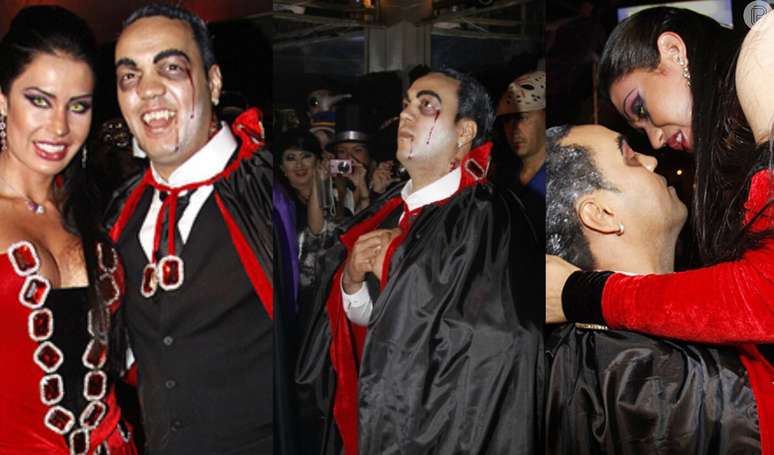 Why are you crying “Twilight”?  Before the split, Belo made a “sacrifice” for Gracyanne Barbosa at a vampire party.  Remember!