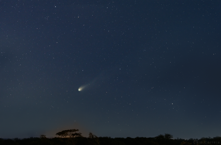 Cometa poderá ser visto a olho nu nos próximos dias 