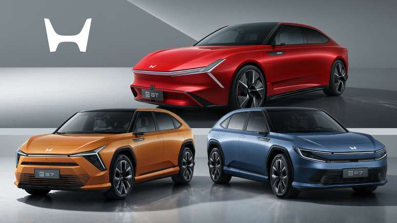Modelos Ye, desenvolvidos pela Honda na China: alvo é a BYD