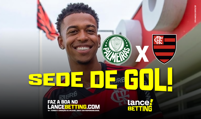 New goal?  With R0, you earn R7 if Carlinhos scores for Flamengo against Palmeiras