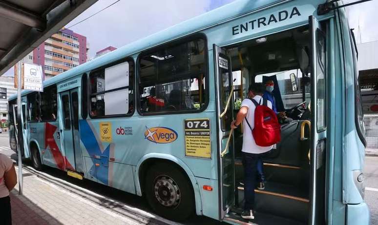 Ônibus de Fortaleza.