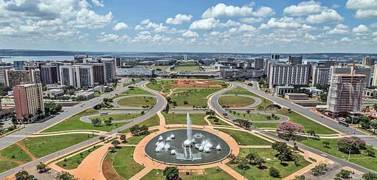 Vista do Planalto Central.