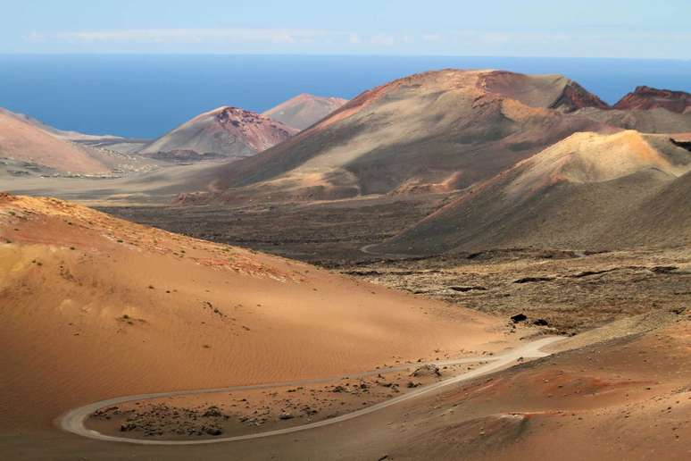 Parque Nacional de Timanfaya, em Lanzarote 