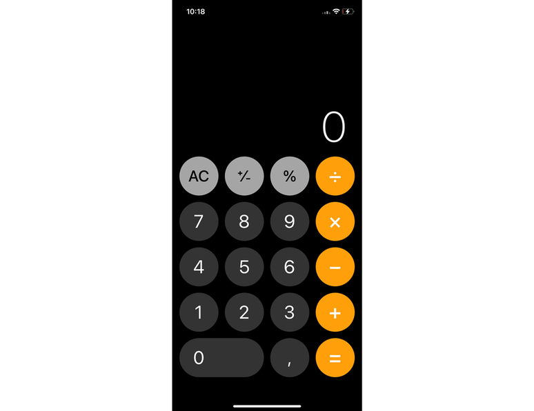 Calculadora do macOS 15 deve ficar mais parecida com a do iOS (foto) (Imagem: Captura de tela/Ricardo Syozi/Canaltech) 