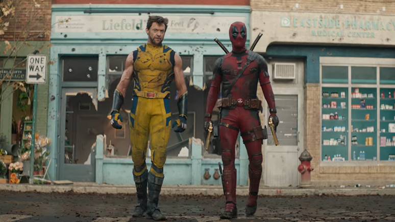 Ryan Reynolds e Hugh Jackman são Deadpool e Wolverine no aguardado longa da Marvel
