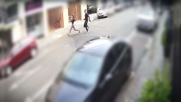 Vídeo mostra suposta tentativa de sequestro no Centro de Ponta Grossa; suspeito foi preso.