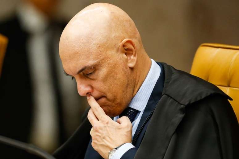 Ministro do Supremo Tribunal Federal (STF) Alexandre de Moraes, cujas decisões judiciais foram divulgadas por comitê da Câmara de Representantes dos Estados Unidos